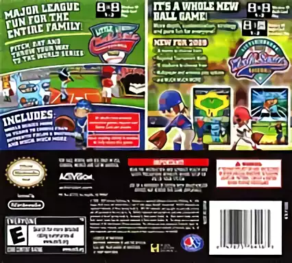 Image n° 2 - boxback : Little League World Series Baseball - Double Play
